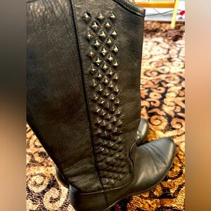Frye studded Leather Boots